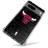 NBA Chicago Bulls Black Distressed Google Pixel 7a Clear Case